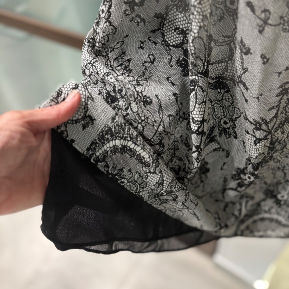 BCBGeneration Cocktail Dress - Black & Gray Size 4 - Picture 11 of 13